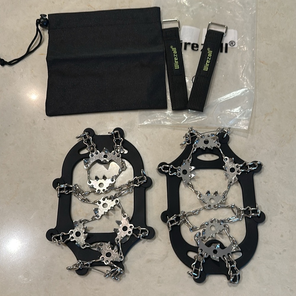 New Wirezoll Ice Cleats size medium - unisex fits variety of sizes